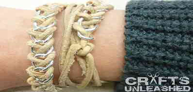 آموزش_ساخت_دستبند_دست_ساز_زنجیره_ای_و_چرمی